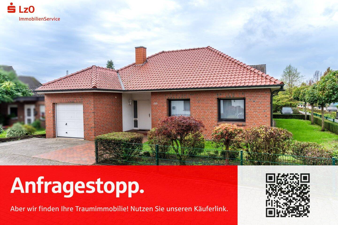 Gemütlicher Bungalow mit großzügigem Raumangebot und geschütztem Garten in zentrumsnaher Lage, 49393 Lohne (Oldenburg)