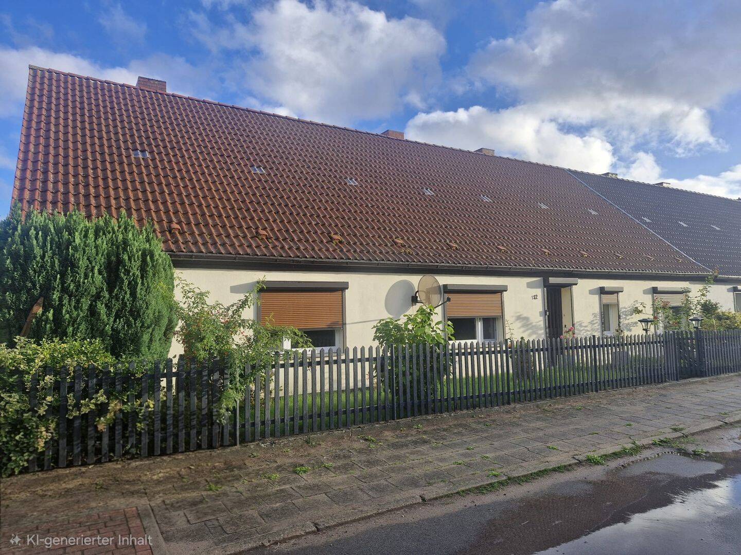 Charmante DHH mit Pferdestall auf großem Grundstück, 17111 Warrenzin