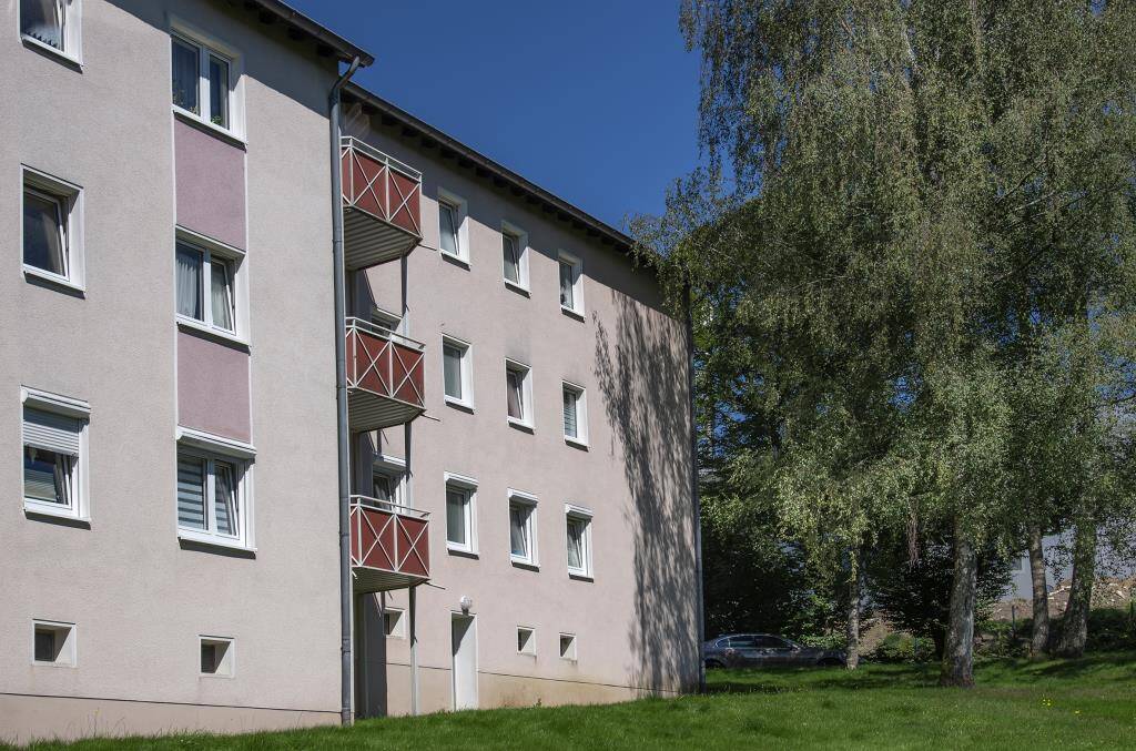 Gut aufgeteilte 3-Zimmer-Wohnung mit Balkon im Erdgeschoss in Lüdenscheid Buckesfeld, 58509 Lüdenscheid