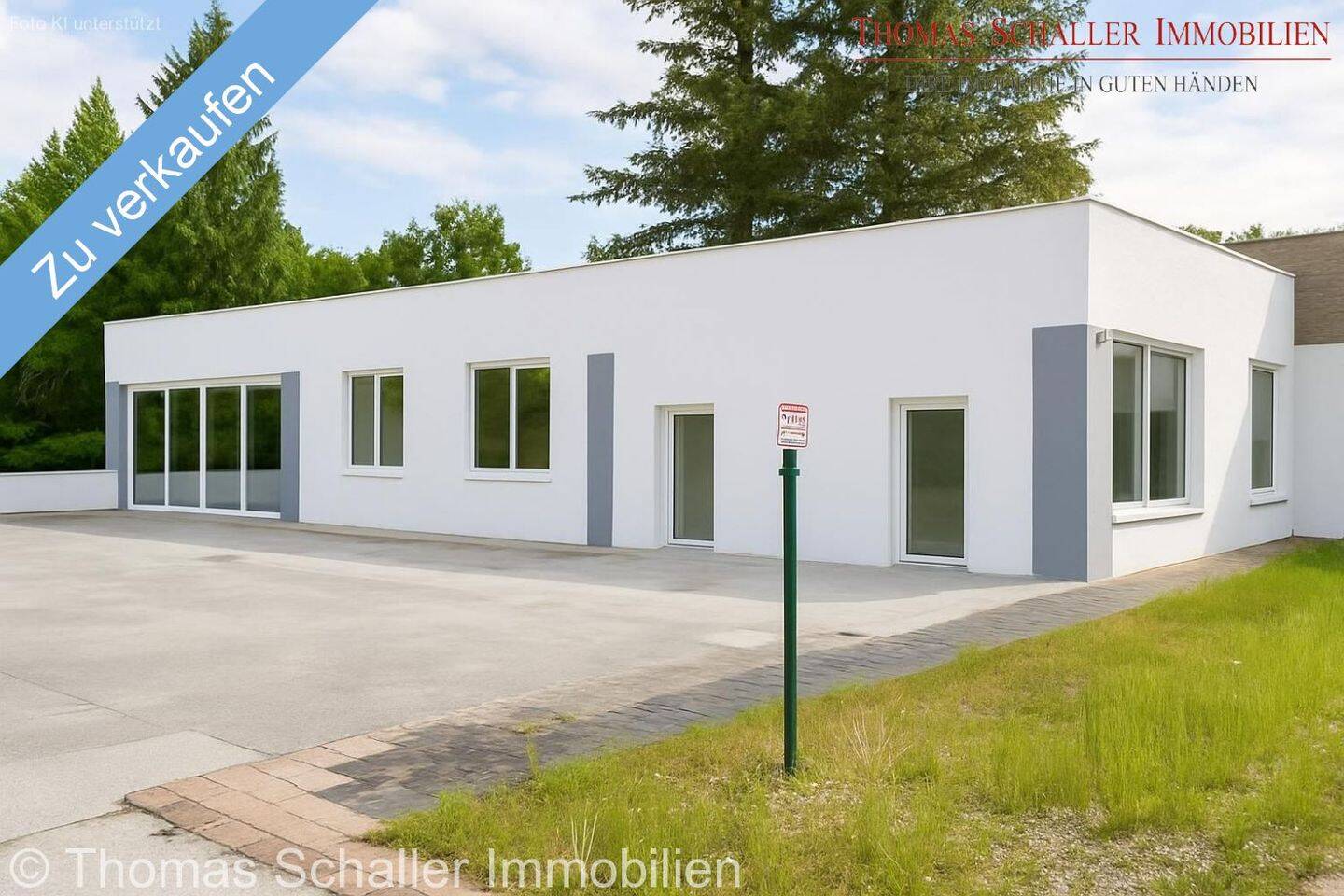 Ehemalige Lagerhalle mit gen. Umbau zu 2 DHH oder Loft in ruhiger Lage, 91154 Roth