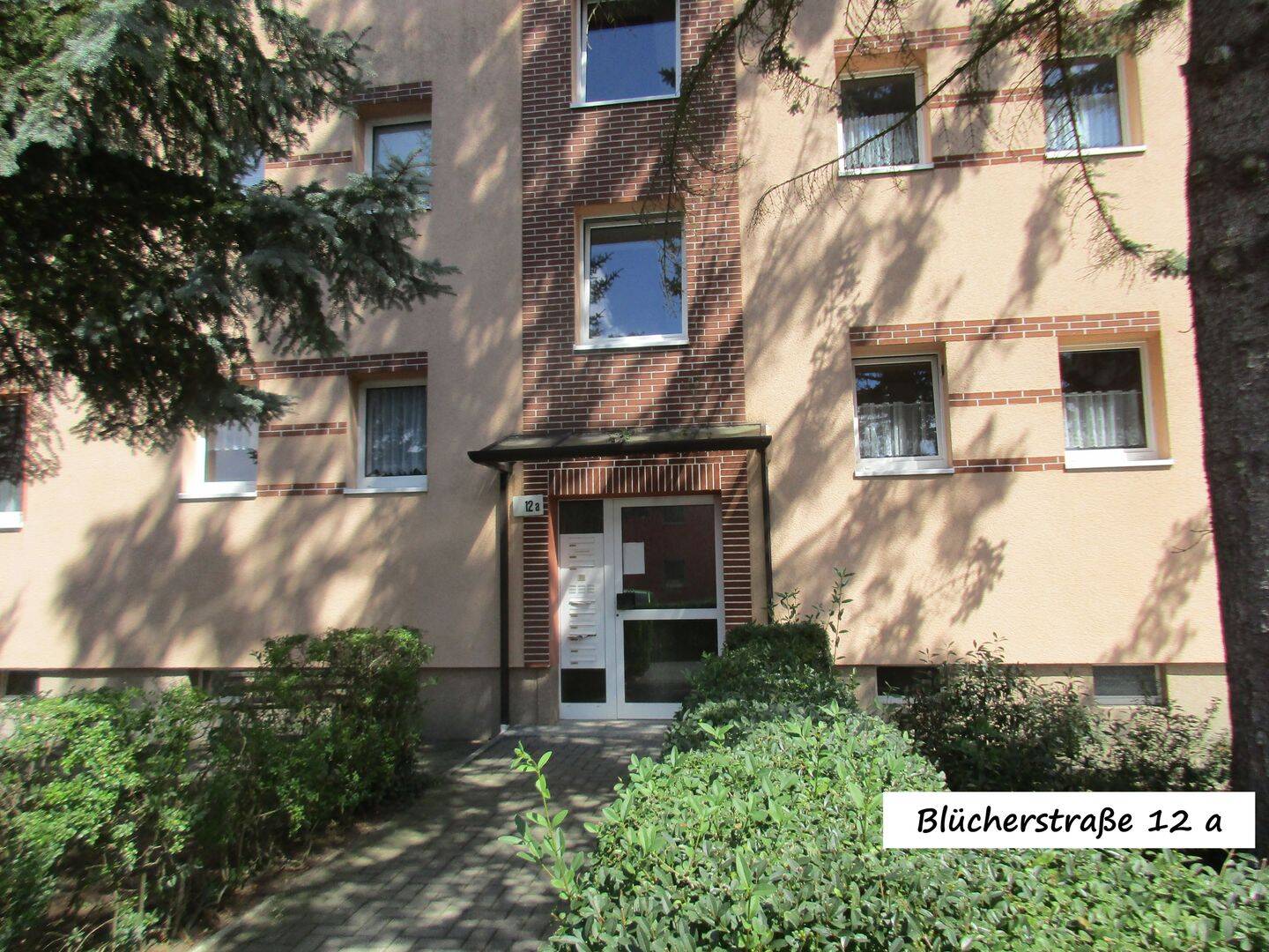 Altersgerechte 2-Zimmer-Whg. im Erdgeschoß mit Dusche Blücherstraße 12 a, 4849 Bad Düben