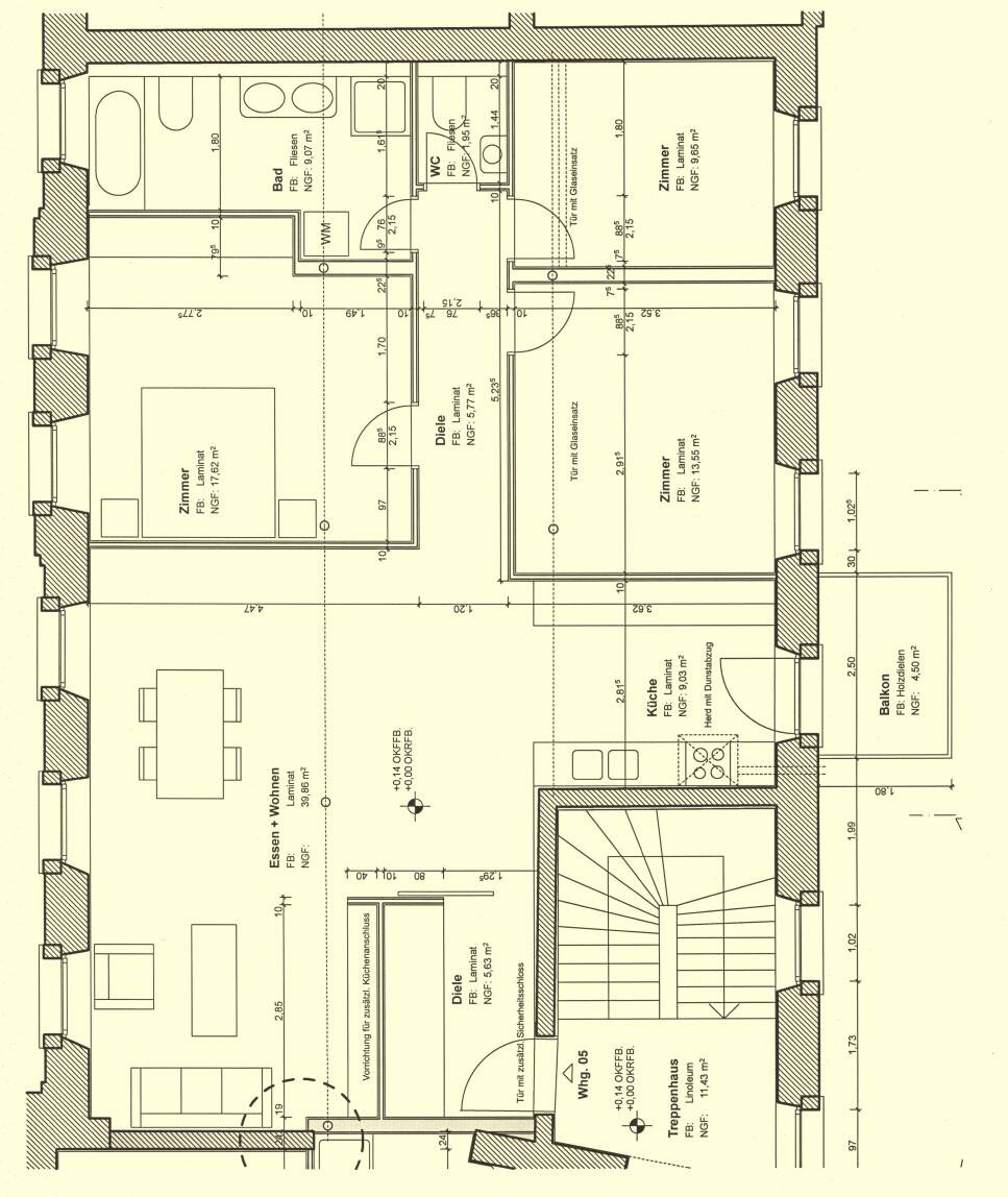 Helle modern geschnittene 4-Zimmer Wohnung mit Balkon am Rande der Innenstadt, 77933 Lahr/Schwarzwald