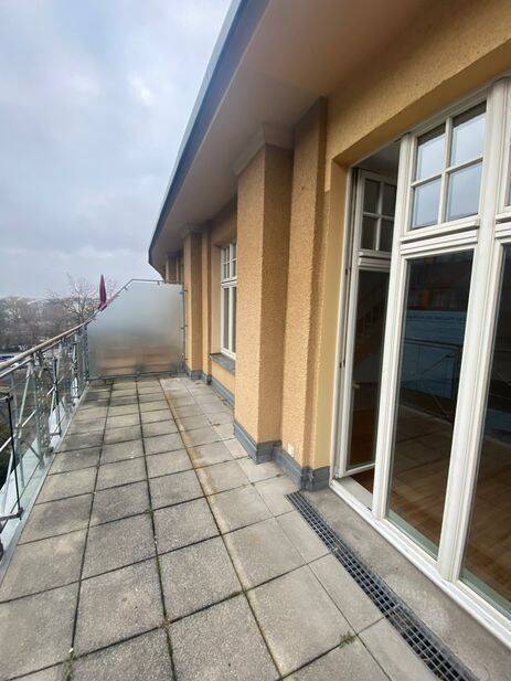 JÄGERHOF * Innenstadt* helle 2 Zimmer-Maisonetten-Whg. mit Terrasse* Parkett* EBK* G-WC, 4109 Leipzig (Zentrum Zentrum-Nord Zentrum-West)