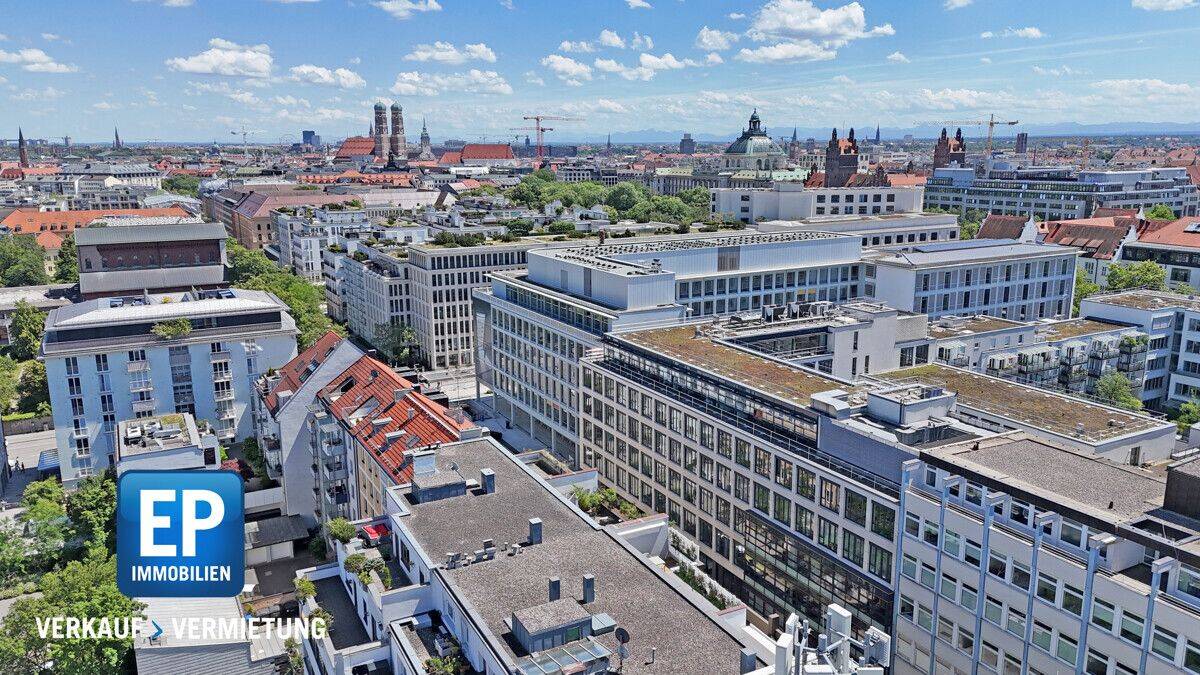 Urbanes Wohnen Nähe Königsplatz – Dachterrassenstudio mit Flair und Potenzial in der Maxvorstadt, 80333 München (Altstadt-Lehel Maxvorstadt)
