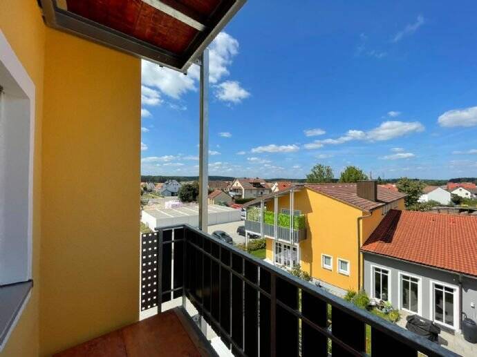 Helle sanierte 1 Zimmerwohnung mit Stellplatz, Balkon und Kellerabteil  WE 19, Bauabschnitt 2, 91187 Röttenbach