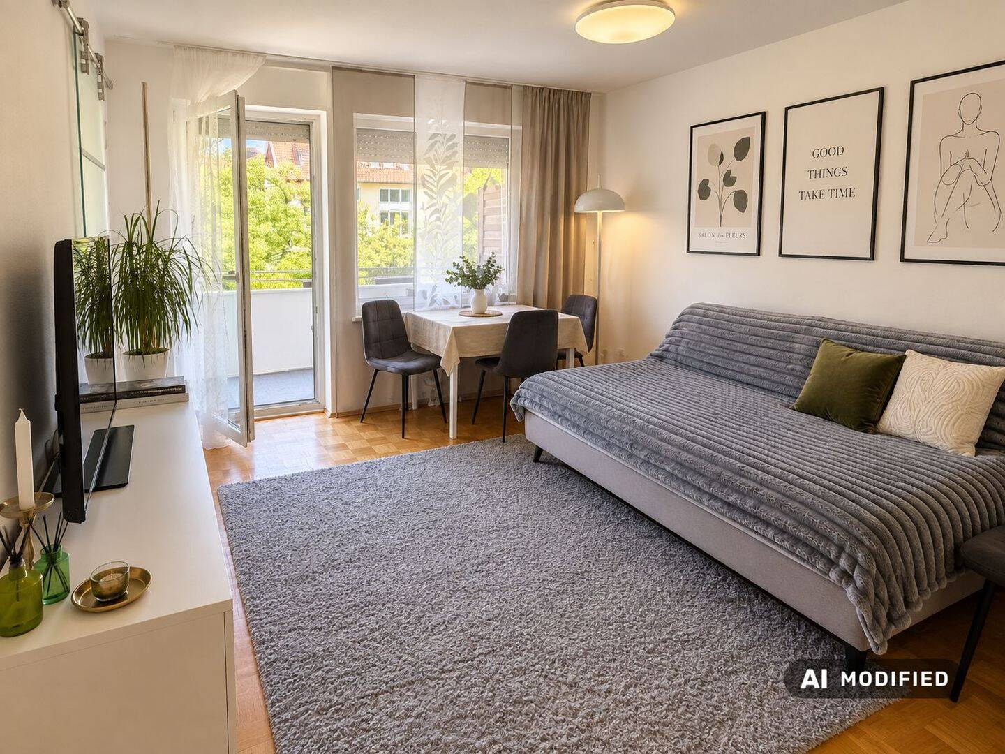 1-Zimmer-Wohnung mit Balkon in Top-Lage von Poing, 85586 Poing