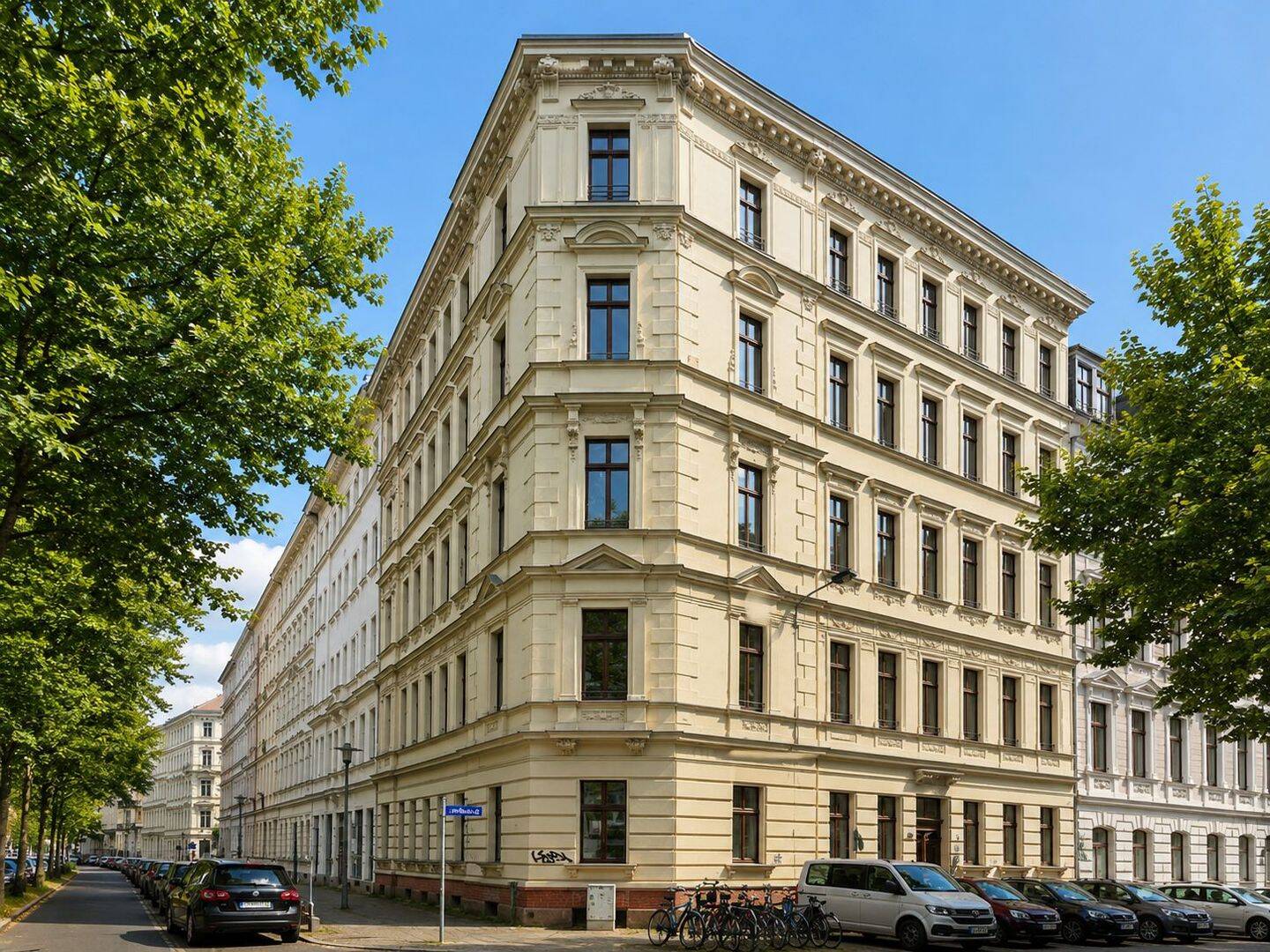 Wohnen im Denkmalschutz – 3-Raumwohnung (WG Vermietung), 4275 Leipzig (Marienbrunn Südvorstadt)