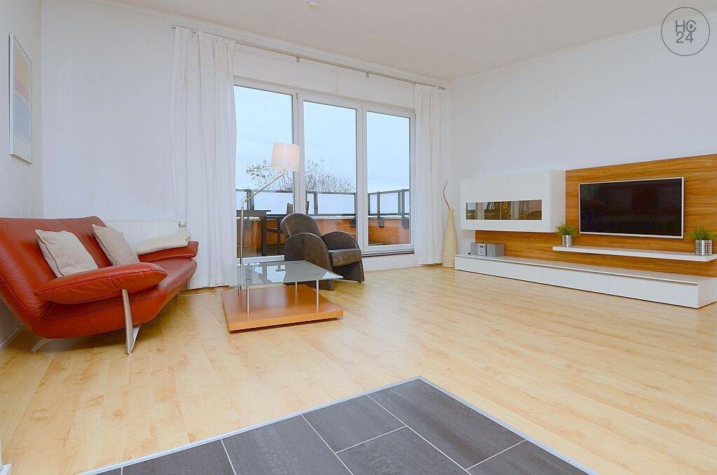 Modern möblierte 2-Zimmer Penthouse Wohnung mit Internet und PKW-Stellplatz in Hochheim, 65239 Hochheim am Main