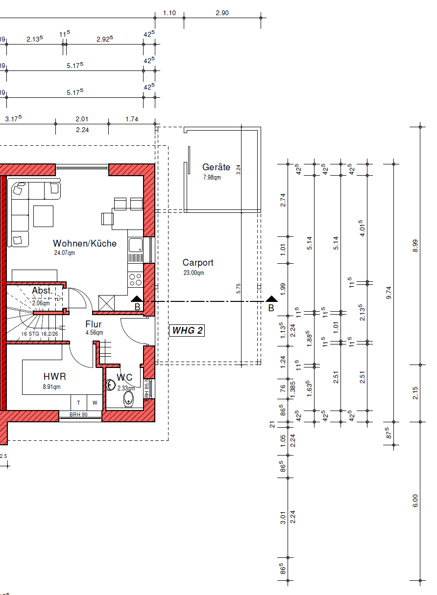 Traumhafte 3-Zimmer-Neubauwohnung mit Garten am Speichersee, 49744 Geeste