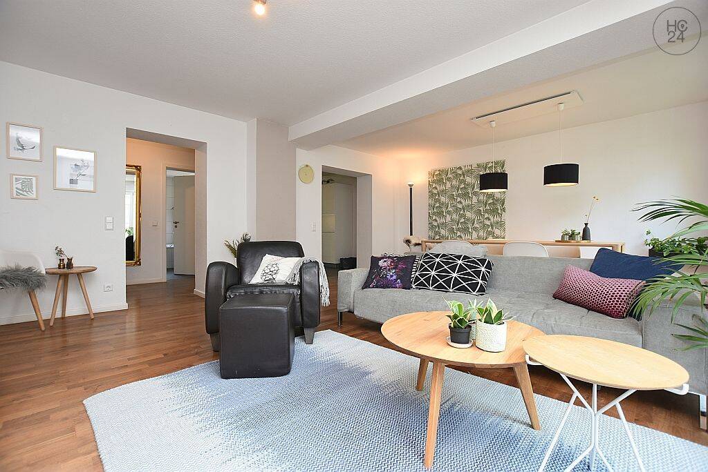 Wunderschöne, stilvoll möblierte Wohnung mit Balkon in top Lage in Stuttgart Mitte, 70182 Stuttgart (Mitte)