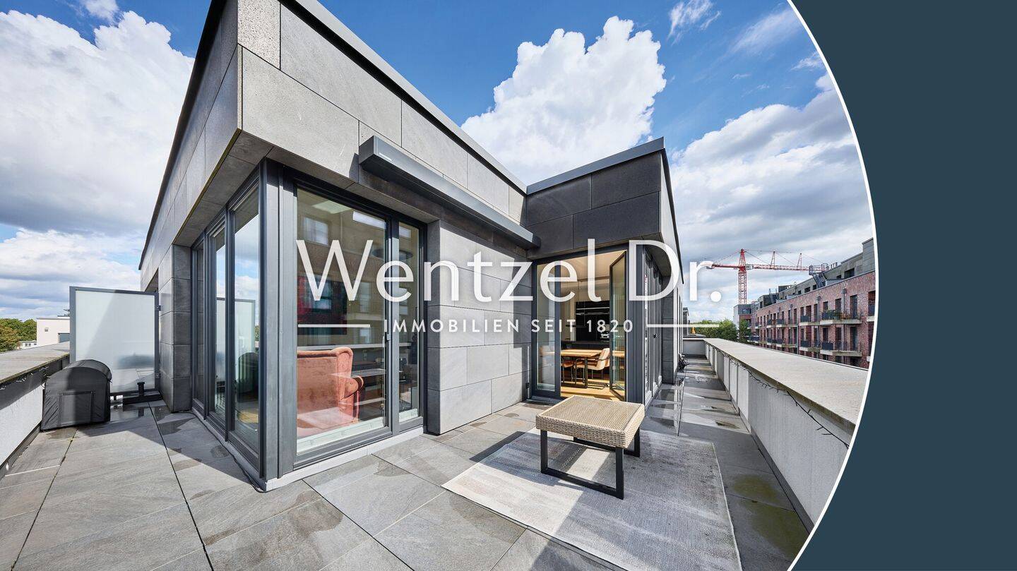 Exklusive 3-Zimmer-Maisonette im Staffelgeschoss mit großzügiger Dachterrasse: Modernes Wohnen auf zwei Ebenen, mit viel Raum, Privatsphäre und außerg, 22041 Hamburg (Wandsbek Marienthal Tonndorf)
