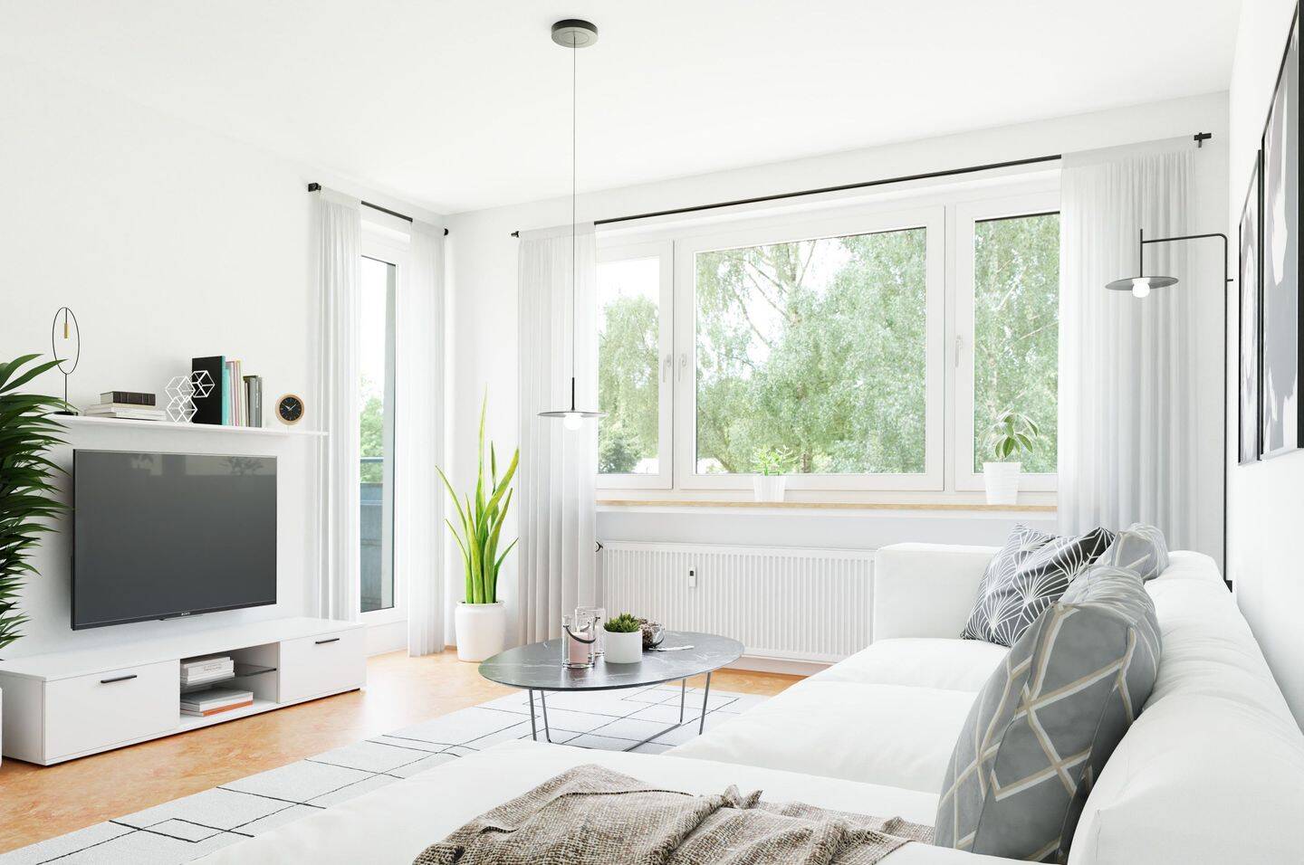* WOHNEN ÜBER DEN WOLKEN * renovierte 2-Zi-Whg m. Loggia, 28259 Bremen (Grolland Kirchhuchting Mittelshuchting Sodenmatt)