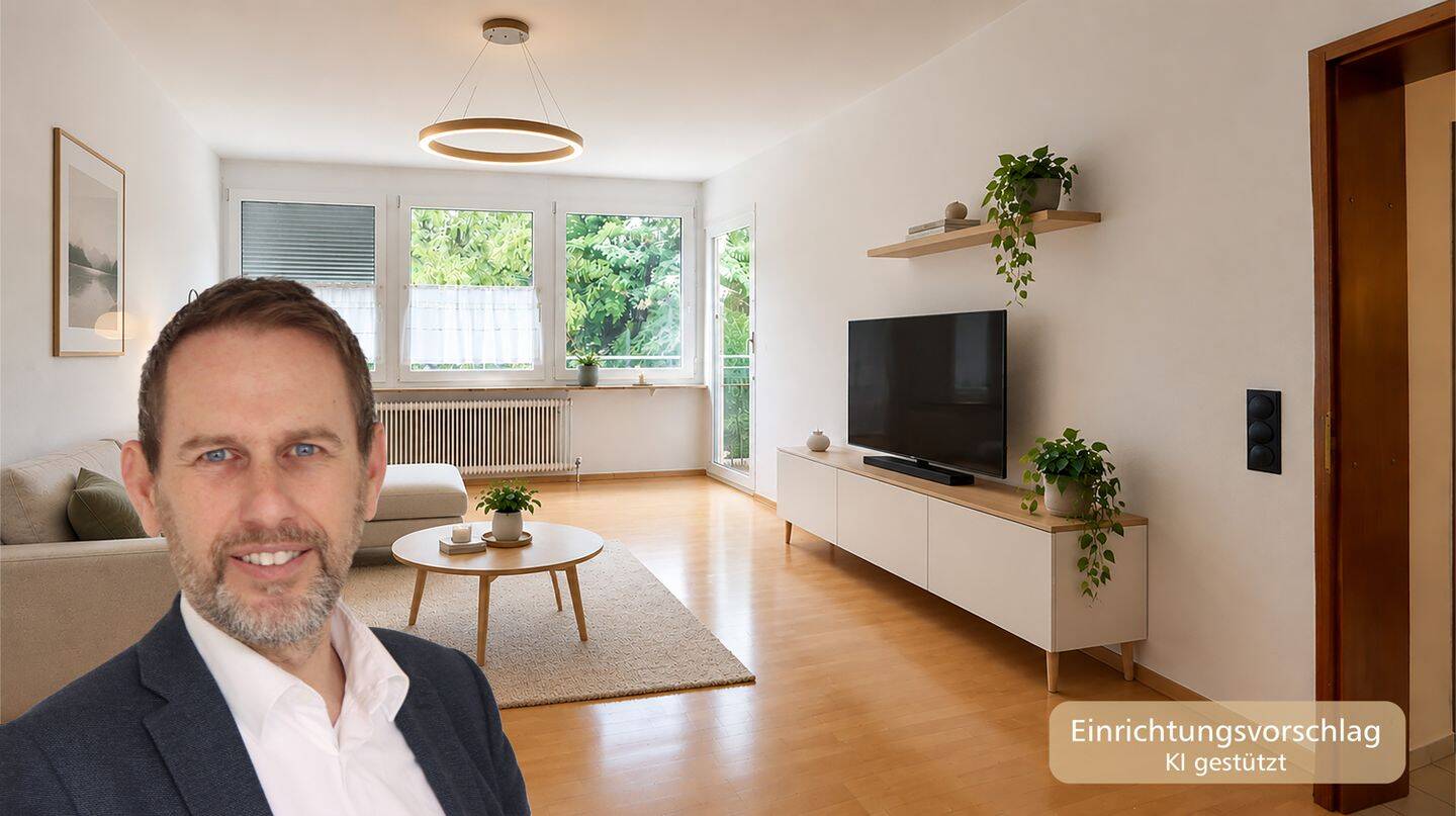 Gepflegte 3-Zimmer-Wohnung mit großem Balkon in Reutlingen, Nähe Fachhochschule, 72762 Reutlingen