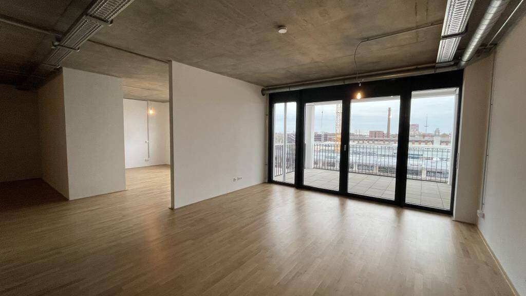 Modernes Loft in Bremen. Highlights: Parkettboden, Einbauküche und ein großer Balkon zum Verweilen!, 28197 Bremen