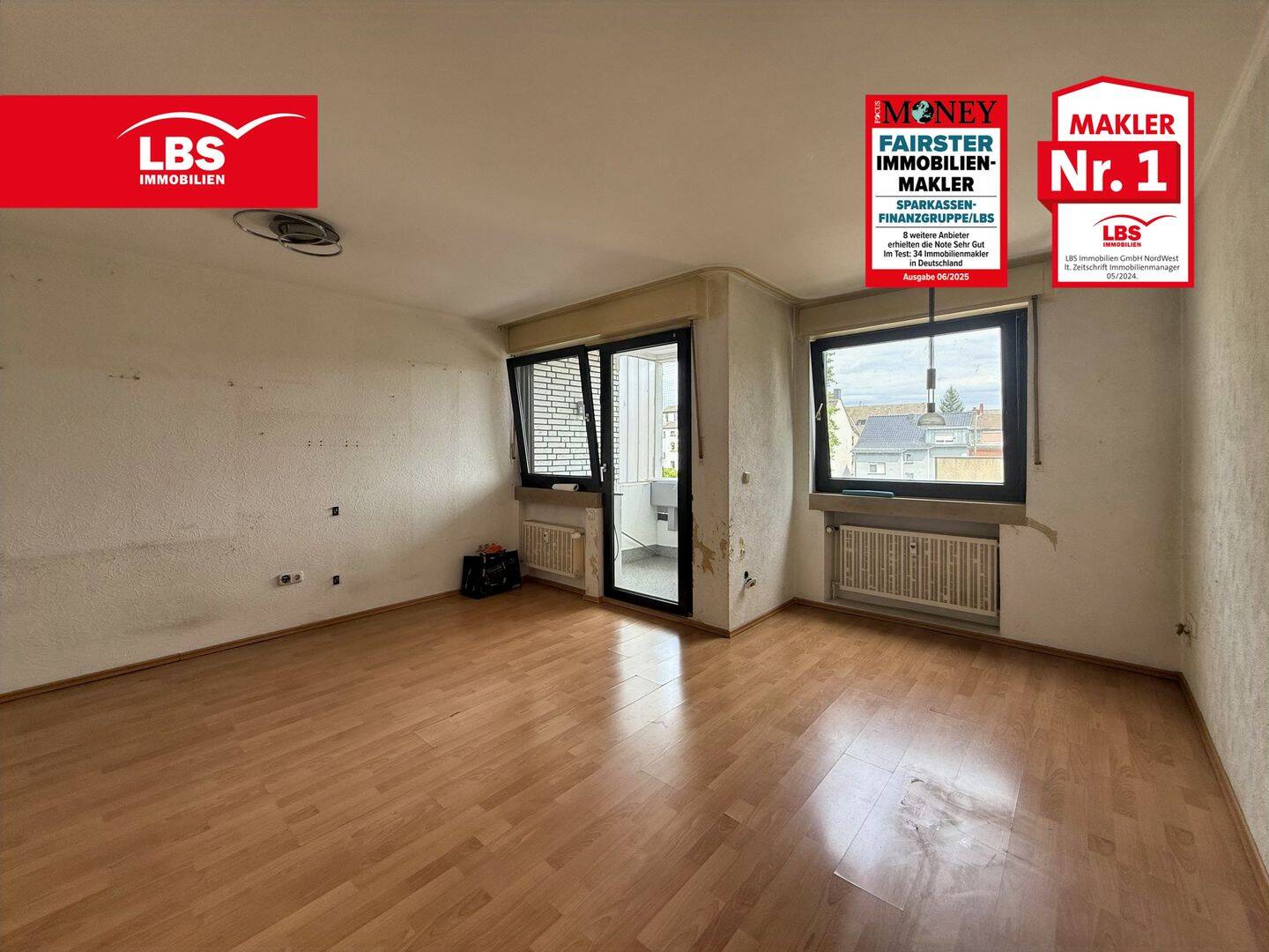 48 m² suchen Handwerker – Garage sucht Auto! 2,5 Zimmer Wohnung in Erle, 45891 Gelsenkirchen (Erle)