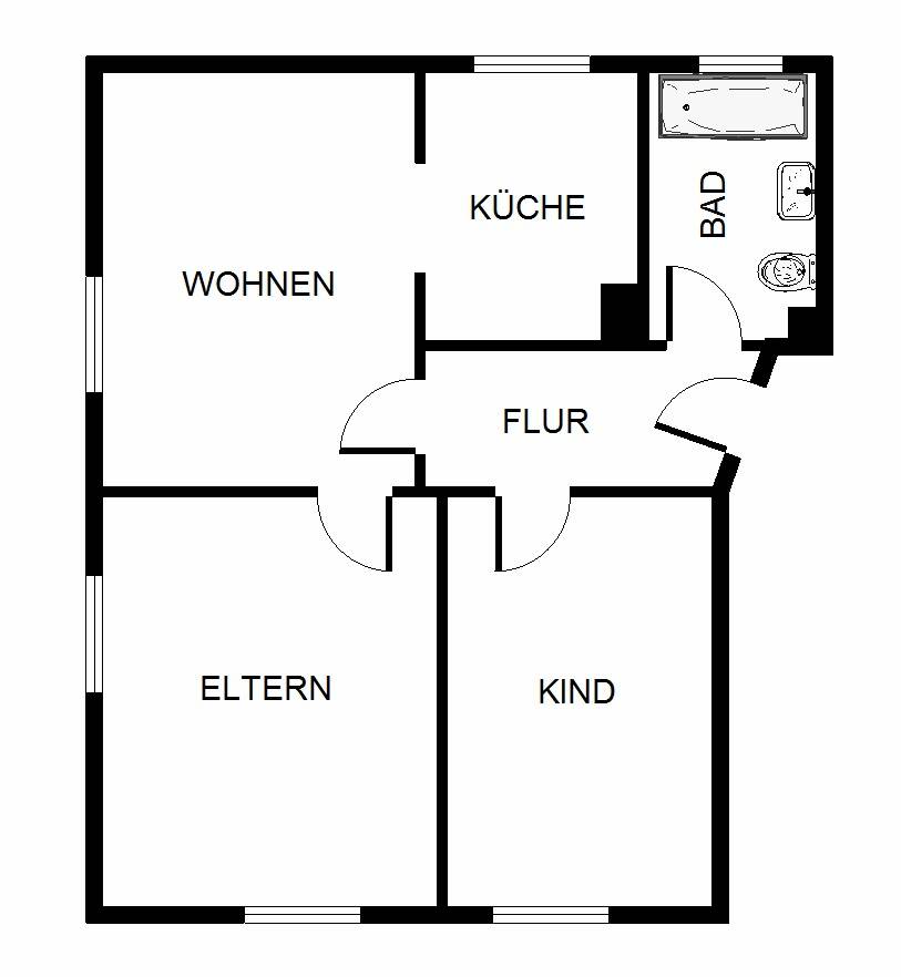 Demnächst frei! 3-Zimmer-Wohnung in Gelsenkirchen Scholven, 45896 Gelsenkirchen (Hassel Scholven)