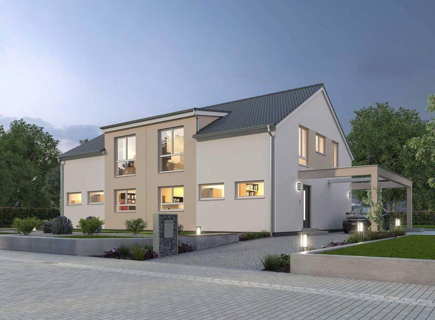 Neubau einer hochwertigen Doppelhaushälfte in angenehmer und ruhiger Lage von Erlangen, 91058 Erlangen (Bruck Eltersdorf Erlangen-Süd Sebaldussiedlung Tennenlohe)