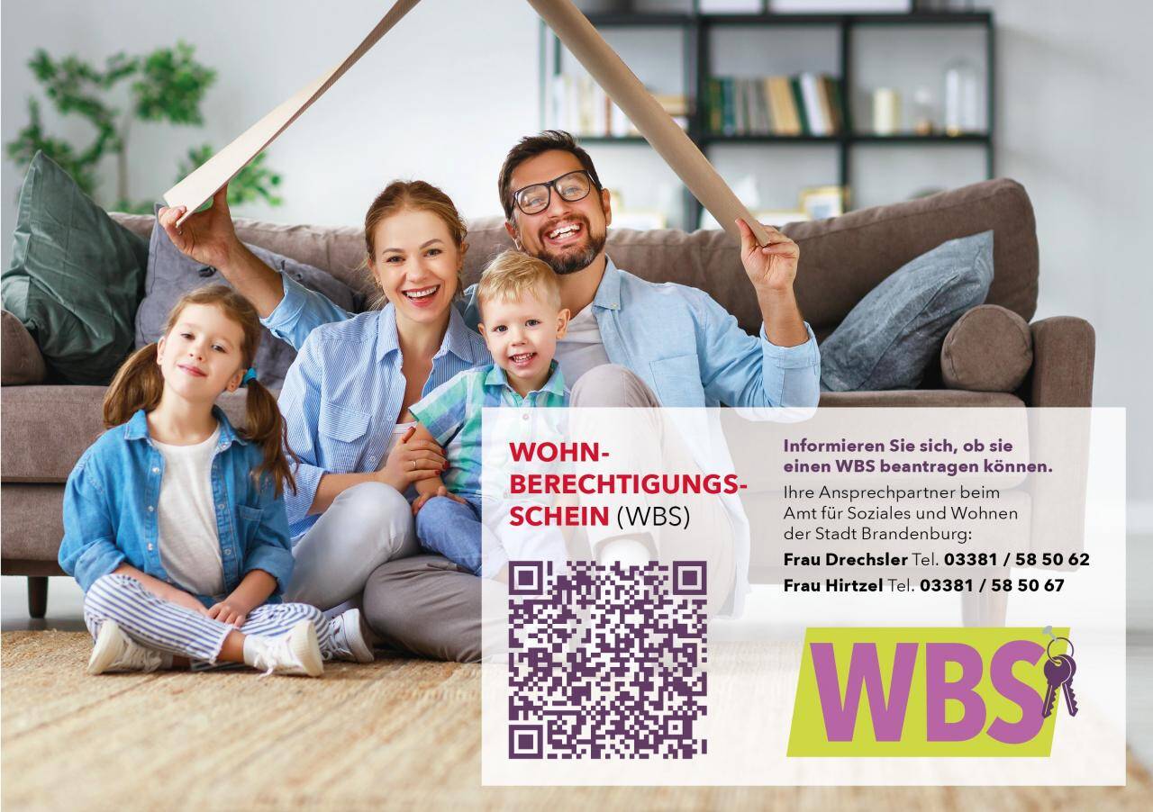 WBG – 2-RWE nur mit WBS!, 14770 Brandenburg an der Havel (Altstadt Nord)