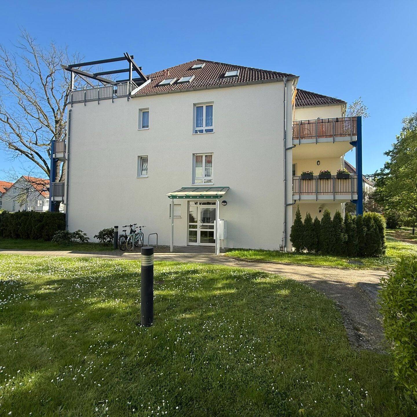 Bezugsfrei: Barrierefreies Wohnen mit Terrasse und Stellplatz im Markkleeberg, 4416 Markkleeberg