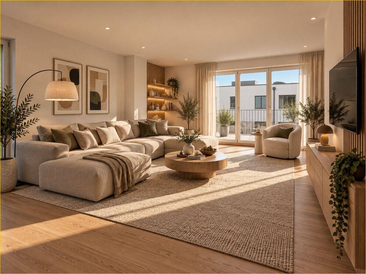 Moderne Dachgeschosswohnung mit Südbalkon – idyllisch gelegen am Garchinger Bürgerpark