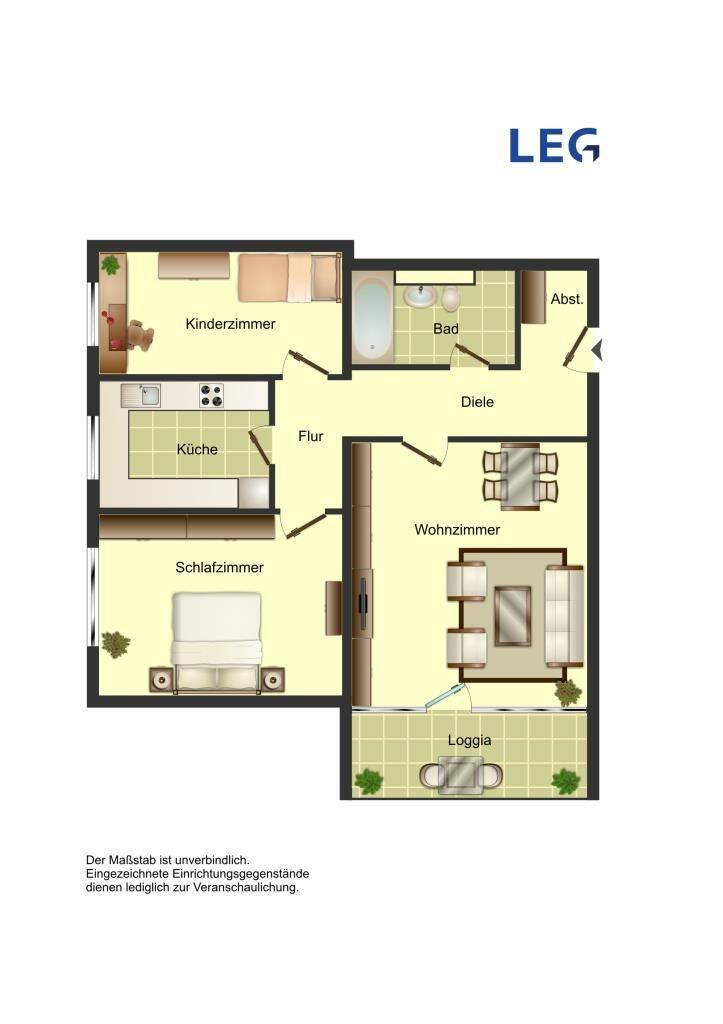 3-Zimmer-Wohnung in Köln Ostheim, 51107 Köln (Kalk)
