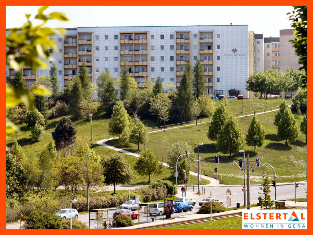 Familienfreundliche, moderne 3-Raum-Wohnung in ruhiger Randlage! Grünes Umfeld!, 7552 Gera (Bieblach-Ost Langenberg Roschütz Stublach)