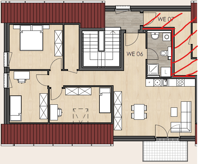 4-Zimmer-Wohnung NUR mit Wohnberechtigungsschein, 55234 Hochborn