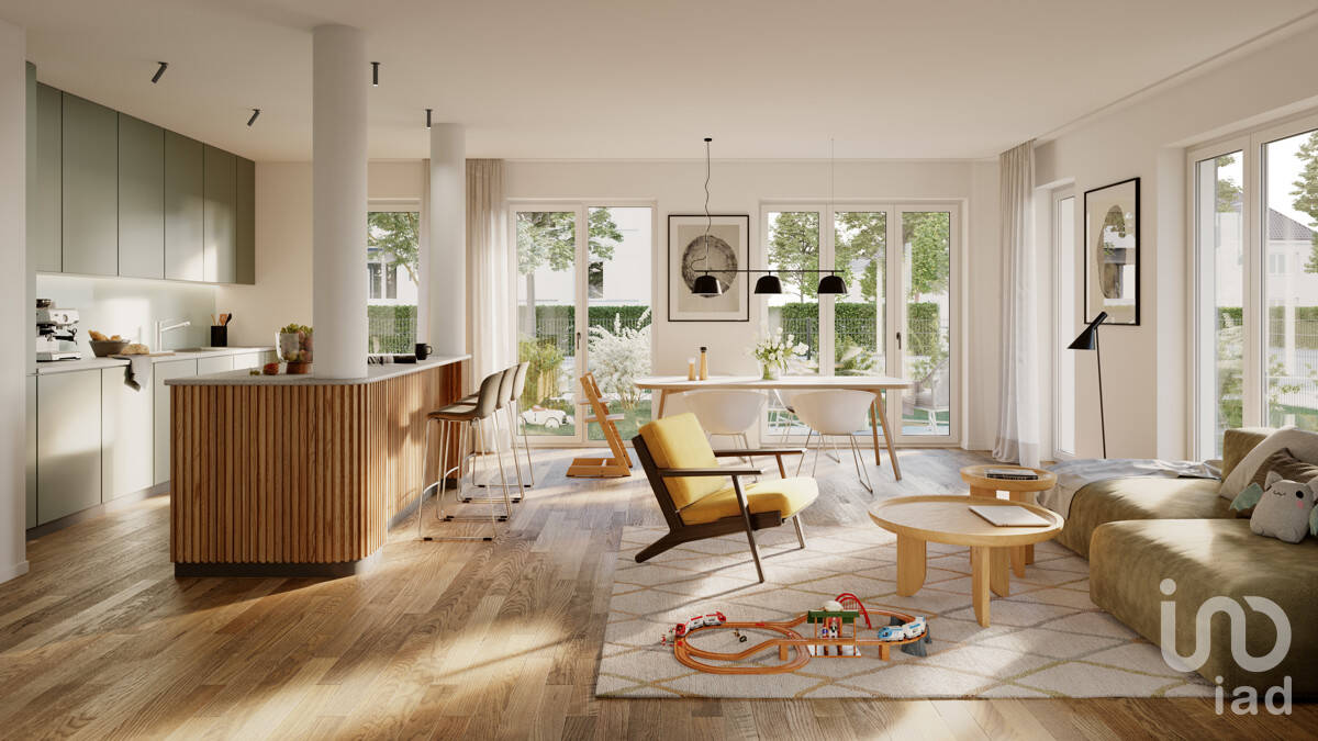 KFW 40 förderfähig! Moderne Maisonette-Wohnung mit 6 Zimmern, eigenen Garten und Terrasse (WE3), 13158 Berlin (Pankow)