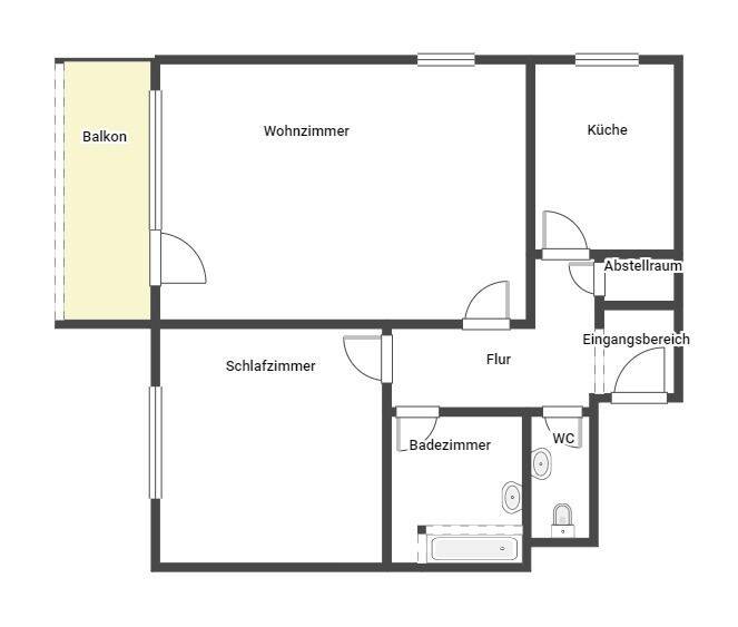 2-Zimmer-Wohnung in Neustadt an der Weinstraße, 67433 Neustadt an der Weinstraße (Haardt Lachen-Speyerdorf Neustadt-Stadt)