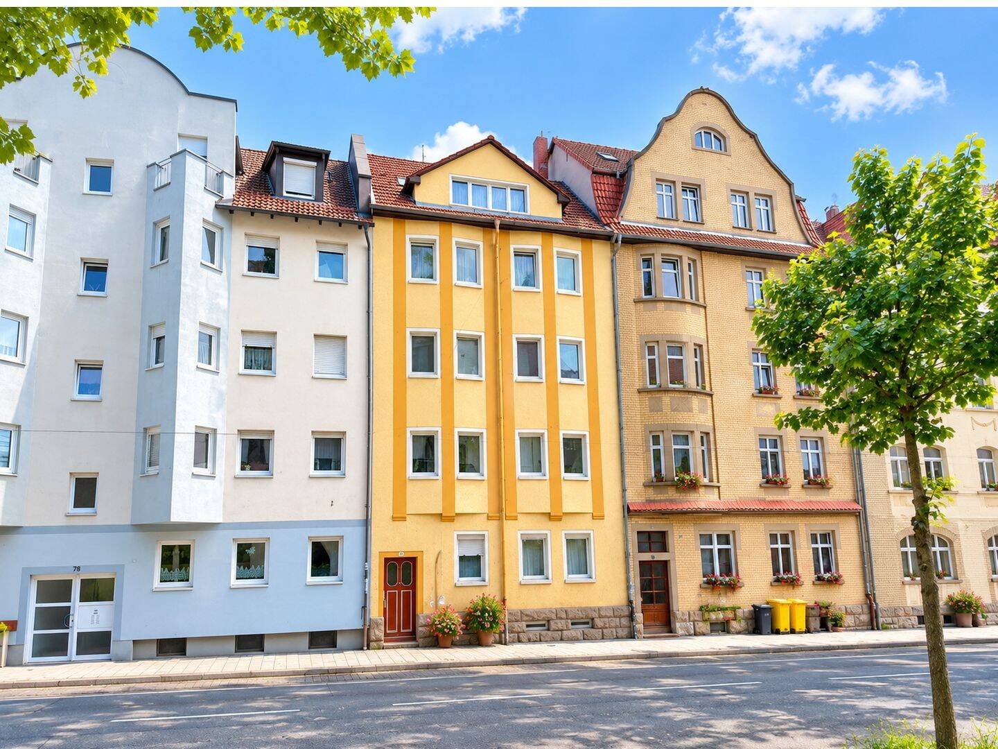 3-Zimmer Wohnung in Jena-Ost mit gemeinschaftlichen Garten, 7749 Jena