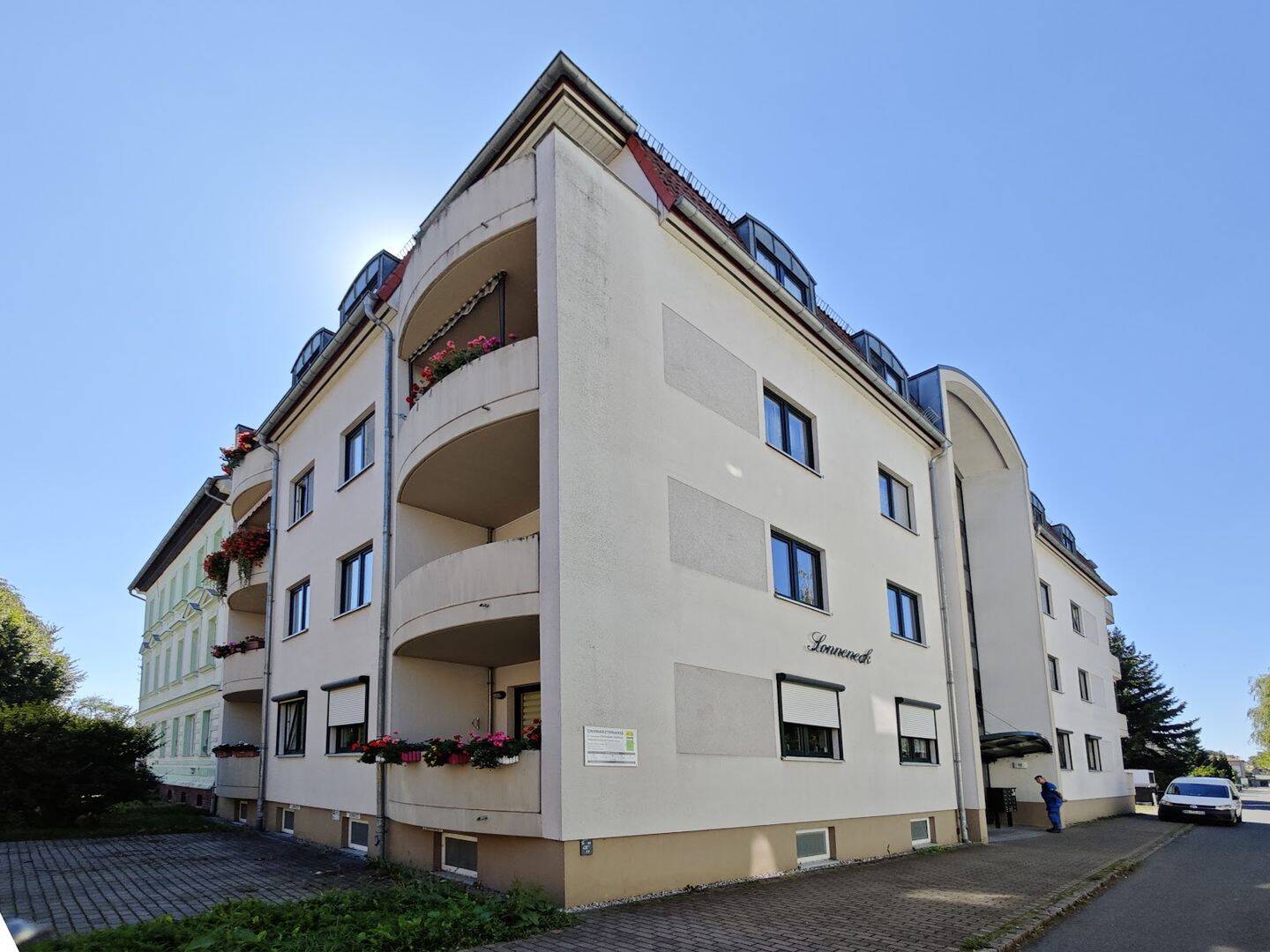 ALTERSGERECHTES WOHNEN mit DUSCHE, AUFZUG und BALKON, 4451 Borsdorf