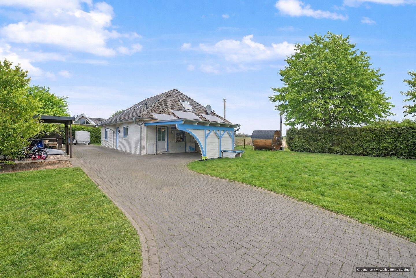 Wohnen mit Weitblick – gepflegtes Einfamilienhaus mit Sauna, 25578 Neuenbrook