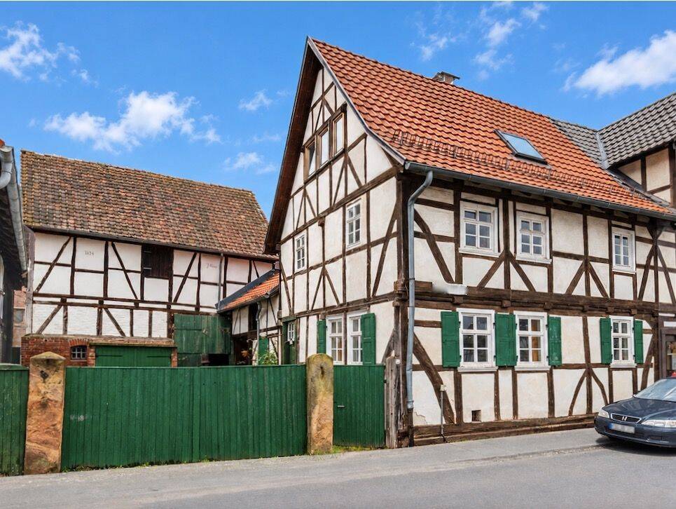 Romantisches Fachwerkhaus mit Scheune, 37281 Wanfried
