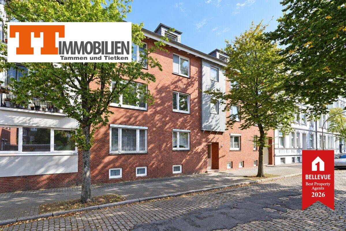 TT: Renovieren. Einziehen. Wohlfühlen. 4 Zimmer im Hochparterre und angenehmer Lage!, 26384 Wilhelmshaven (Heppens Heppenser Groden Innenhafen Innenstadt Neuende)