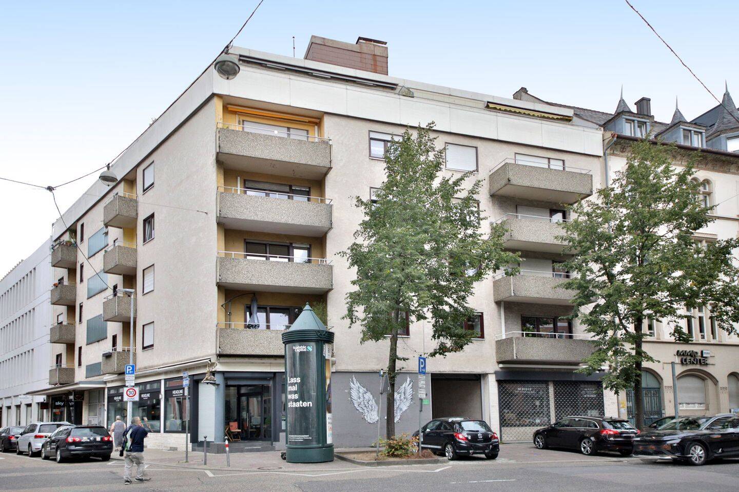 Zentrale 1-Zimmer-Wohnung mit großem Balkon und komfortabler Erreichbarkeit, 76133 Karlsruhe