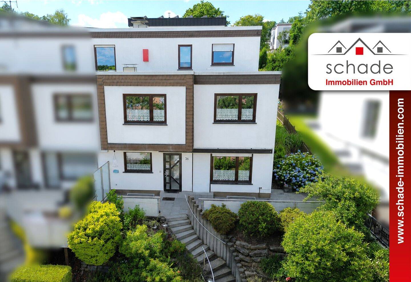 SCHADE IMMOBILIEN – Bezugsfreies Reihenendhaus in bester Lage von Lüdenscheid-Oeneking zu verkaufen!, 58509 Lüdenscheid