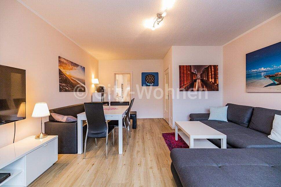 Ideal für Familien oder drei Kollegen! Ruhige möblierte 4-Zimmer-Wohnung in Hamburg-Hohenfelde, 22087 Hamburg (Mitte Hamm Hohenfelde Uhlenhorst)