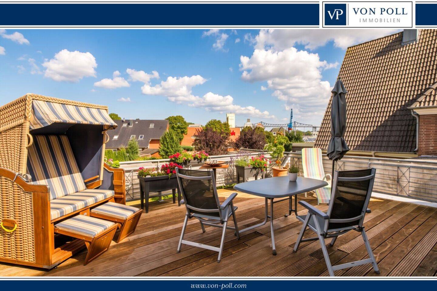 Ein Zuhause mit Weitblick – Stilvolle Maisonettewohnung mit Blick zum Nord-Ostsee-Kanal, 24768 Rendsburg