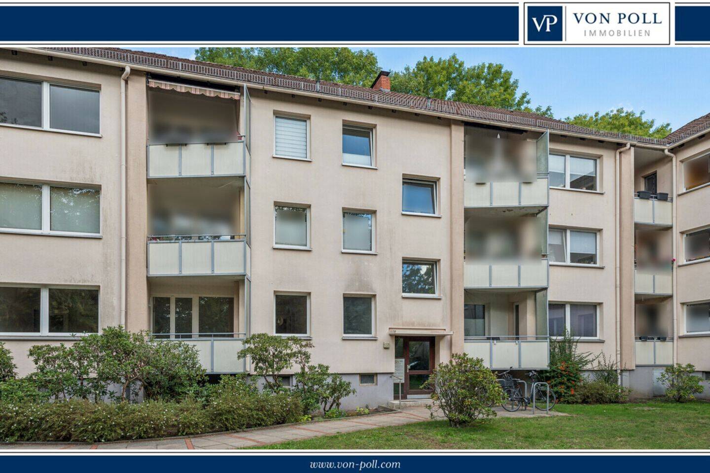 Helle Etagenwohnung mit Südbalkon und großem Kellerraum, 28213 Bremen (Neu Schwachhausen Riensberg)