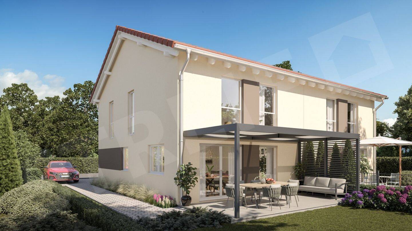 Modernes Doppelhaus-Projekt mit individueller Gestaltungsmöglichkeit, 3149 Forst (Lausitz)