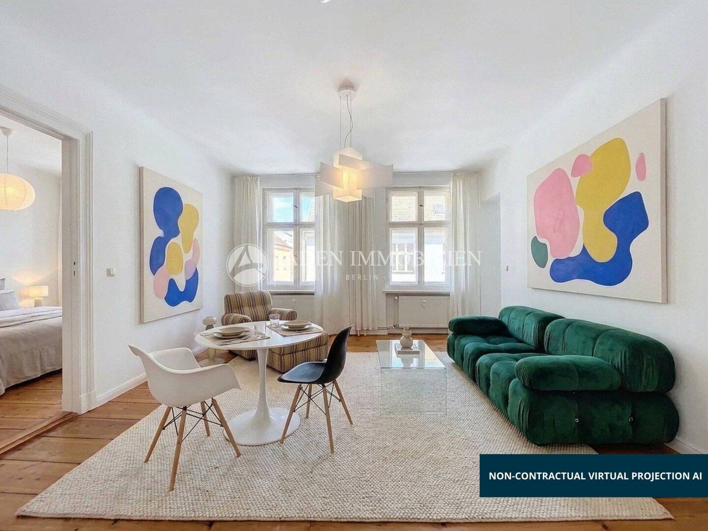 Modernisiert, hell & stilvoll: Ihre neue 2-Zimmer-Wohnung mit Dielenboden & EBK!, 10623 Berlin (Charlottenburg-Wilmersdorf Charlottenburg)