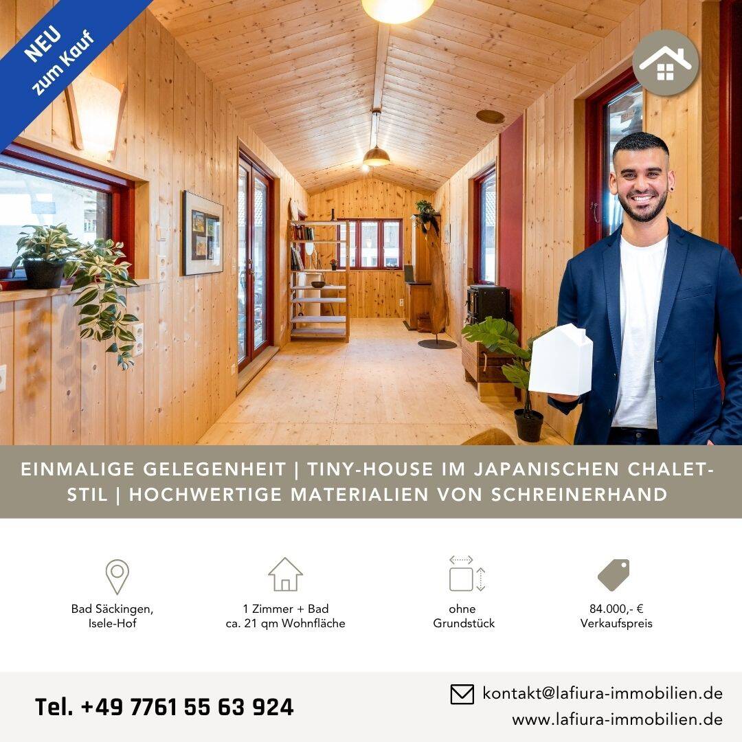 LFI | Exklusives Japanisches Chalet – handgefertigtes Tiny-House aus natürlichen Materialien, 79713 Bad Säckingen