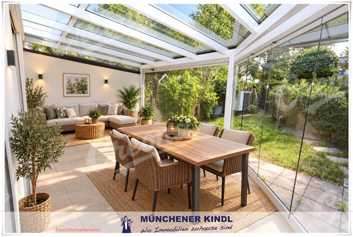 !! Familienglück !! moderne Doppelhaushälfte * idyllischer Garten * Carport + Garage * zentral, 82194 Gröbenzell