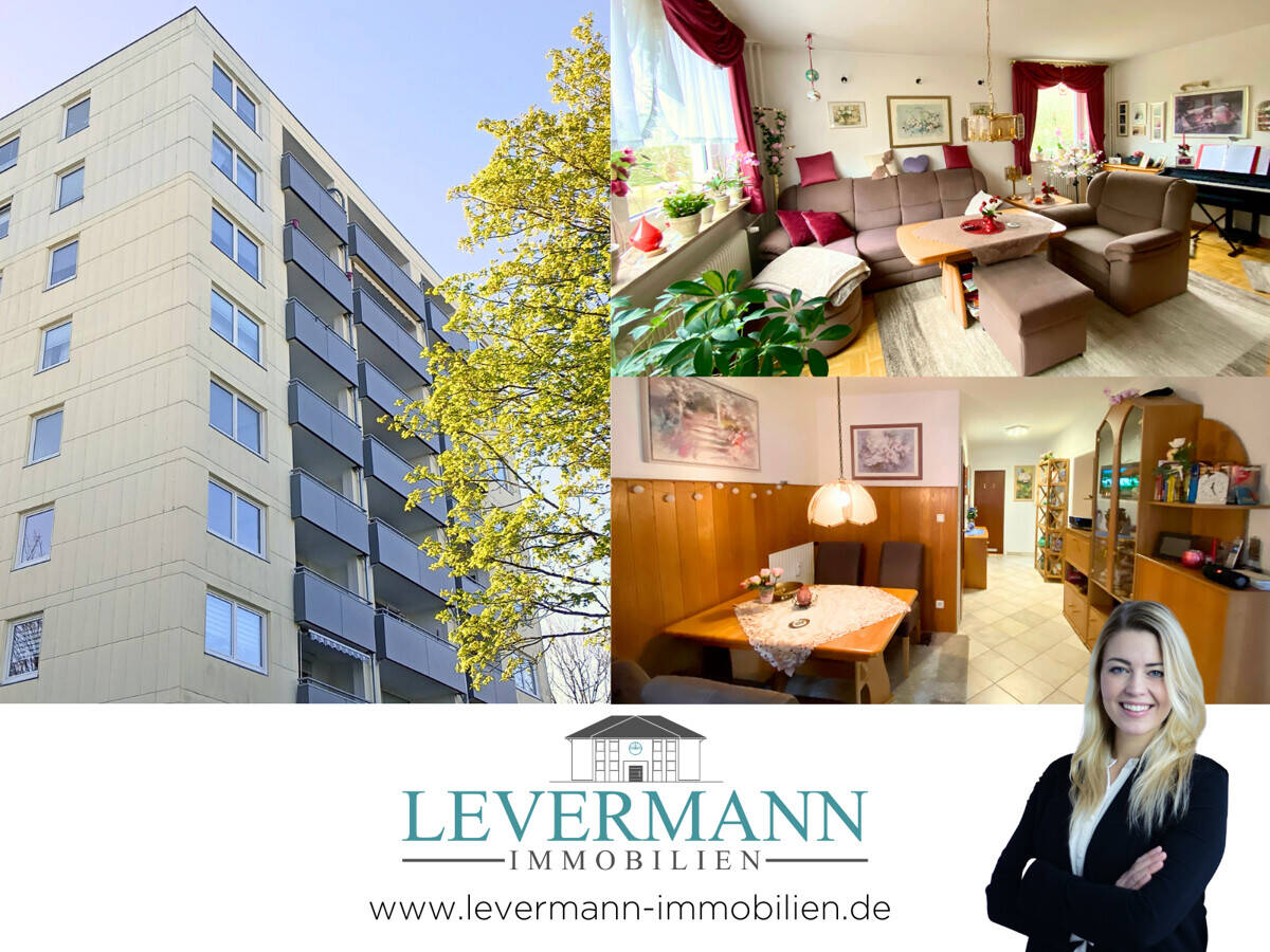 Großzügige Eigentumswohnung mit durchdachtem Grundriss, Einbauküche und Balkon in Westlage, 24768 Rendsburg