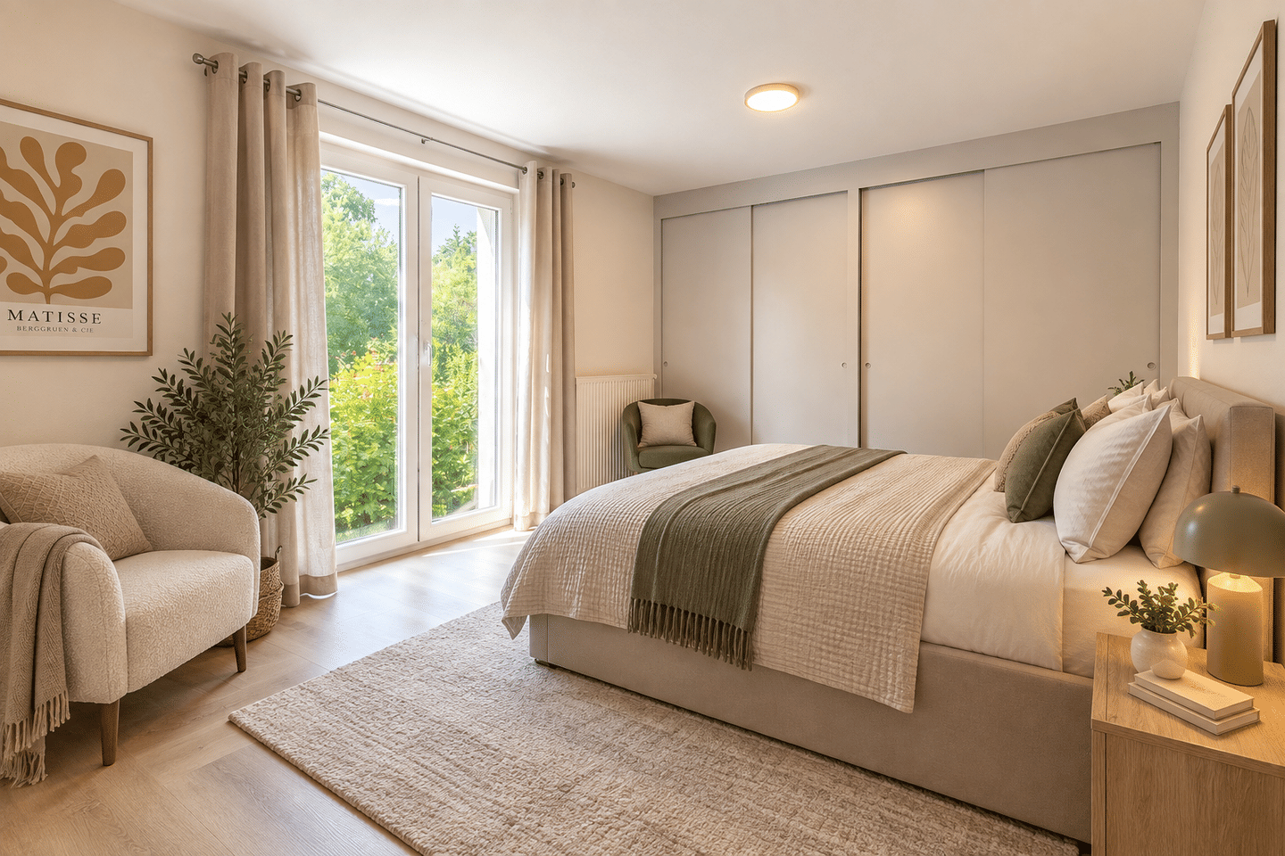 Stadtleben mit Blick ins Grüne: 4-Zimmer-Wohnung mit großer Terrasse in Bamberg, 96049 Bamberg (Bamberg Bug Gaustadt Wildensorg)