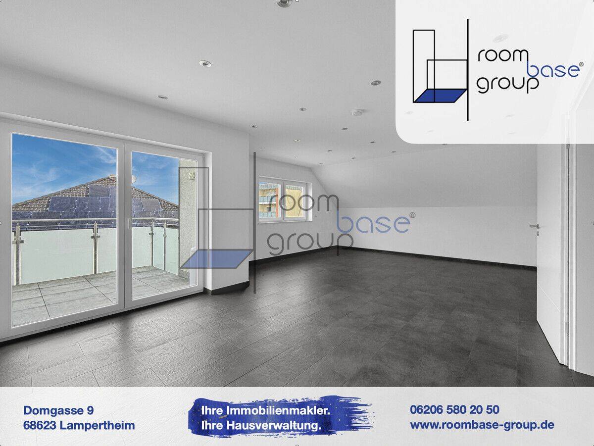 A+ ! Großzügig wohnen in Lampertheim – moderne 4ZKB mit großer Dachterrasse, 68623 Lampertheim