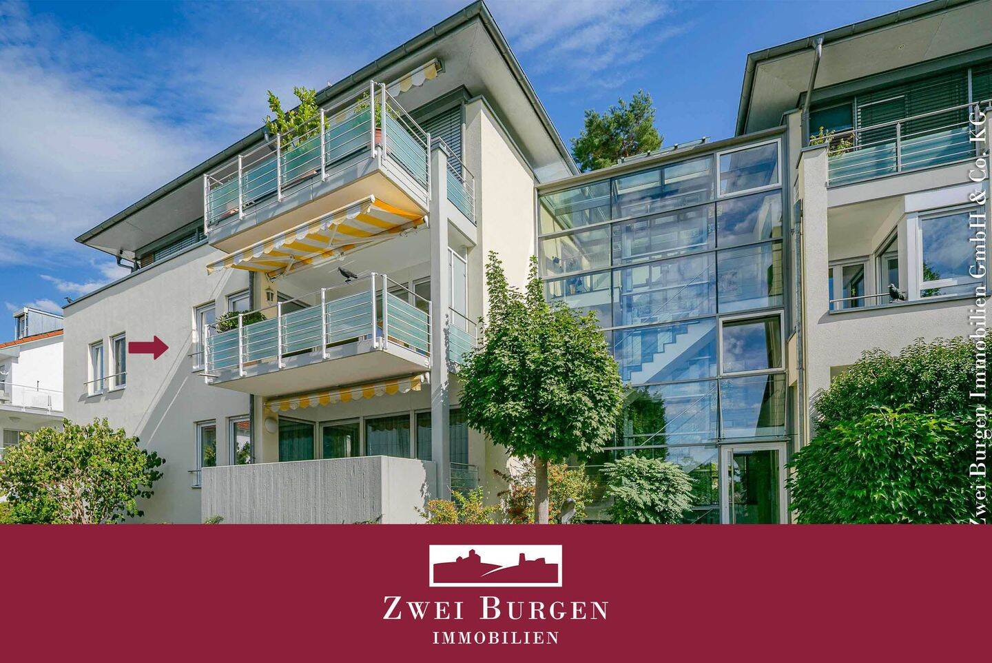 Elegante 4-Zimmer-Eigentumswohnung in Bestlage Weinheim Nähe Schloßpark und Hermannshof, 69469 Weinheim