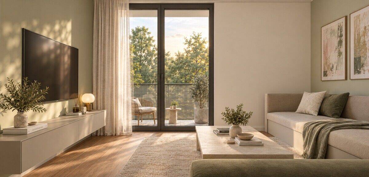 WOHNEN im GRÜNEN: ERSTBEZUG im LUXUS Neubau: QNG + KFW: 4-Zi-Whg mit 2 Bädern + RIESEN SÜD Terrasse, 12247 Berlin (Steglitz-Zehlendorf Lankwitz Steglitz)