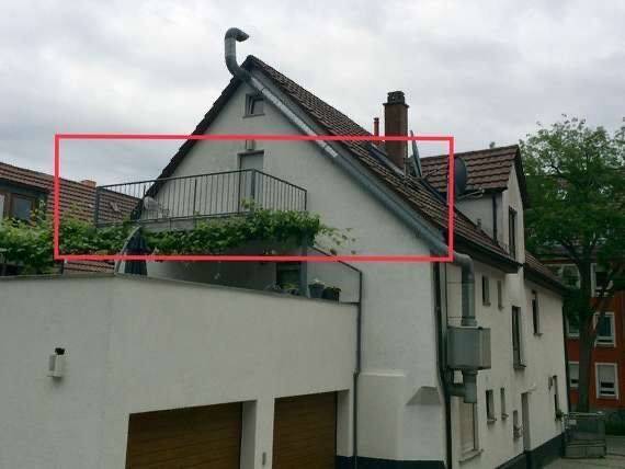 Dachgeschosswohnung mit Balkon, 74080 Heilbronn (Böckingen)