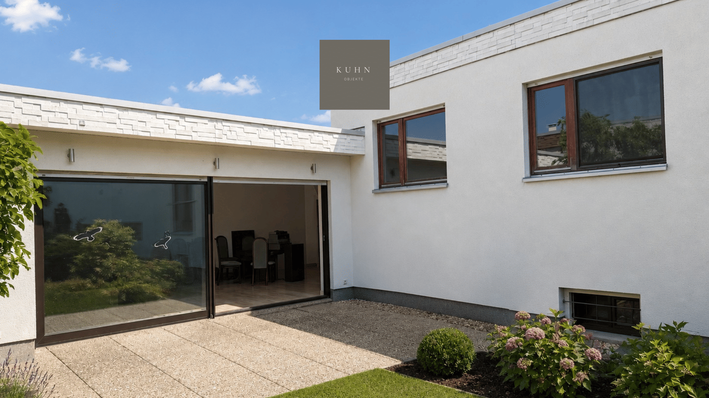 Split-Level-Bungalow mit Atriumgarten, Terrasse und Ausbaupotenzial in ruhiger Lage, 67071 Ludwigshafen am Rhein (Oggersheim Ruchheim)